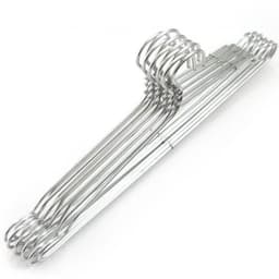 Bộ 10 Móc Nhôm Phơi Quần Áo TADAHOME Dày Dặn Cứng Cáp, Móc Treo Quần Áo Phơi Đồ - DOMUS 4