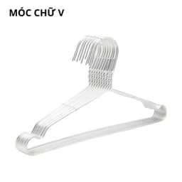 Bộ 10 Móc Nhôm Phơi Quần Áo TADAHOME Dày Dặn Cứng Cáp, Móc Treo Quần Áo Phơi Đồ - DOMUS 2