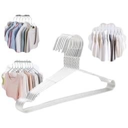 Bộ 10 Móc Nhôm Phơi Quần Áo TADAHOME Dày Dặn Cứng Cáp, Móc Treo Quần Áo Phơi Đồ - DOMUS 6