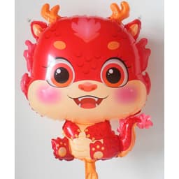 Bóng hình rồng trang trí đầy tháng, sinh nhật cho bé trai và bé gái 6