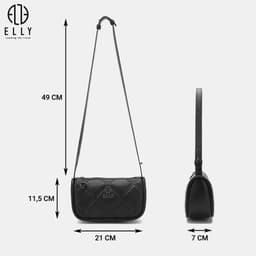 [Tặng hộp 20.10]  TÚI XÁCH NỮ CAO CẤP DA THẬT ELLY – ET185 3