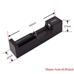 [S034] Sạc pin 18650 14500 16340 sạc USB tiện dụng Sạc 1 cell USB 4