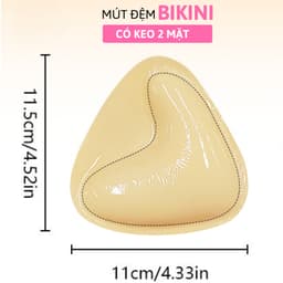 Mút Độn Ngực Keo Dán 2 Mặt Dành Cho Bikini, Áo Bra, Áo Tập Giúp Nâng Ngực Tạo Khe Lê Ngọc 469 4
