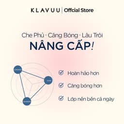 [VHL x Klavuu] Phấn Nước Klavuu Urban Pearlsation High Coverage Tenshion Cushion EX 12g 6