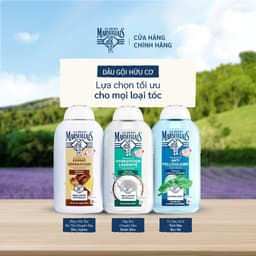 Dầu Gội Thiên Nhiên Le Petit Marseillais Hữu Cơ Nhiều Mùi Hương 250ml 7