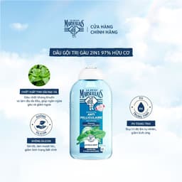 Dầu Gội Thiên Nhiên Le Petit Marseillais Hữu Cơ Nhiều Mùi Hương 250ml 4