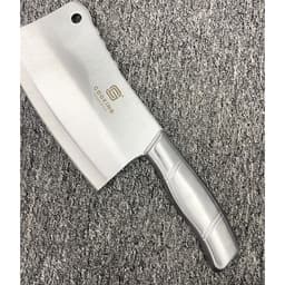 DAO CHẶT XƯƠNG JAPAN ASAKH 999 INOX NGUYÊN KHỐI CAO CẤP, DAO CHẶT THÉP KHÔNG GỈ 6
