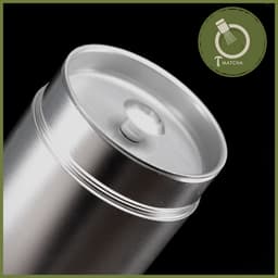 Hộp nhôm đúc nắp 2 lớp đựng bột matcha 70ml 4