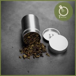 Hộp nhôm đúc nắp 2 lớp đựng bột matcha 70ml 5