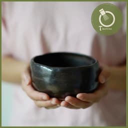 Chawan, chén gốm đánh matcha kiểu dáng Nhật (JJ-24) 4