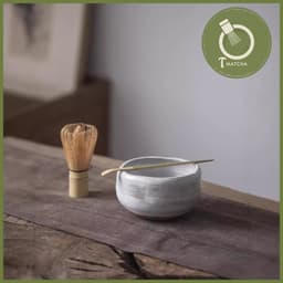 Chawan, chén gốm đánh matcha kiểu dáng Nhật (JJ-24) 6