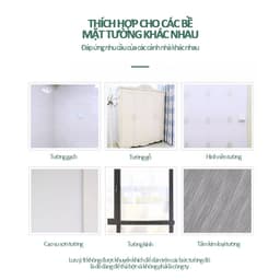 OOKAS Gương treo Dán Tường toàn thân chống vỡ soi , dán tủ quần áo, Phòng tắm Elliptical Gương 5