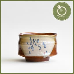 Chawan, Chén sứ đánh matcha men đỏ gạch (JJ-27) | Matcha bowl 4