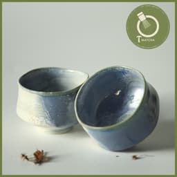 Chawan, chén đánh matcha men tím loang (JJ-14) | Matcha bowl 4