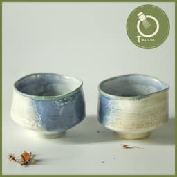 Chawan, chén đánh matcha men tím loang (JJ-14) | Matcha bowl 1