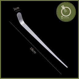 Muỗng múc bột matcha inox dài 18cm | Dụng cụ pha matcha 4