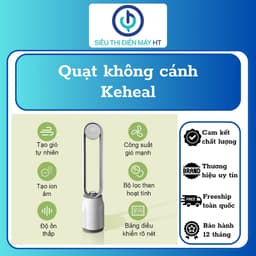 Quạt Không Cánh Xiaomi Youpin Keheal A2 A3, A4, A4 PRO - Điều khiển từ xa, Tạo ion, Lọc bụi, Vi khuẩn, Nấm mốc 1