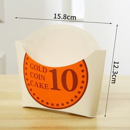 Hộp Giấy Đựng Bánh Đồng Xu Phomai,Bánh Dồng Xu Hàn Quốc Loại Hộp Cứng Cao Cấp Giá Sỉ 4