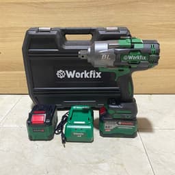 Máy siết bulong WORKFIX WF-IW2100N siêu khỏe, đầu 3/4 lực siết 2100nm mở vặn ốc 4
