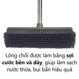 Chổi cước Việt Nhật cán inox dài 130cm thiết kế góc nghiêng dễ dàng làm sạch bụi bẩn 5