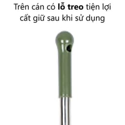 Chổi cước Việt Nhật cán inox dài 130cm thiết kế góc nghiêng dễ dàng làm sạch bụi bẩn 4
