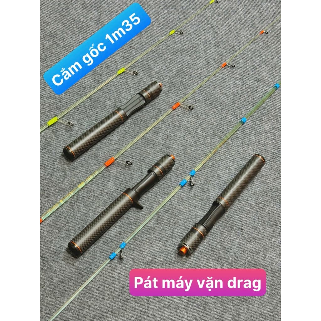 Cần câu lure Viking Poseidon chính hãng, siêu khỏe với pát máy Drag, phù hợp cho cả cần đứng và cần ngang.