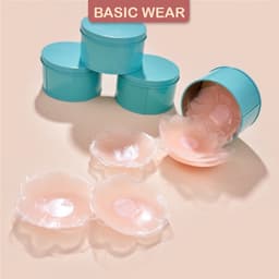 Miếng dán ngực tàng hình silicon siêu mỏng siêu dính thoáng khí ( 5 cặp/ hộp) 3