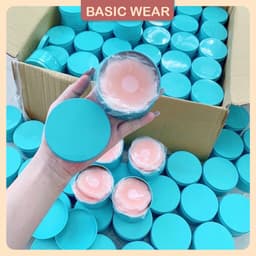 Miếng dán ngực tàng hình silicon siêu mỏng siêu dính thoáng khí ( 5 cặp/ hộp) 9