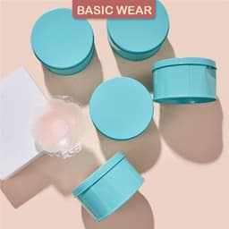 Miếng dán ngực tàng hình silicon siêu mỏng siêu dính thoáng khí ( 5 cặp/ hộp) 5