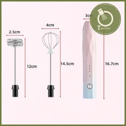 Máy đánh tạo bọt 3 tốc độ dùng pha matcha | Milk frother 5