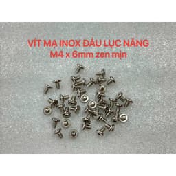 [ 50 con ]  ỐC VÍT BẮT AMPLI... ( M4x6 M4x8 M4x10 M4x18 M4x21 các mẫu  ) 2