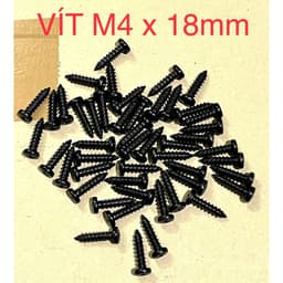 [ 50 con ]  ỐC VÍT BẮT AMPLI... ( M4x6 M4x8 M4x10 M4x18 M4x21 các mẫu  ) 5