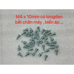 [ 50 con ]  ỐC VÍT BẮT AMPLI... ( M4x6 M4x8 M4x10 M4x18 M4x21 các mẫu  ) 7