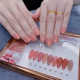 Sét sơn thạch veeerygood 9 chai màu dòng sơn gel chuẩn màu TẶNG bảng màu 6