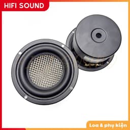 Loa SOUNDHITS SW Siêu trầm / Mid bass 3inch 4Ω 35W Nón Sợi Carbon 1