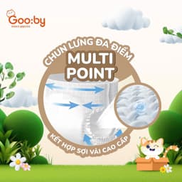 [Mua 3 Lấy Quà] Combo 3 bịch bỉm quần (ngày và đêm) Gooby siêu mỏng, đủ size M,L,XL,XXL,XXXL 8