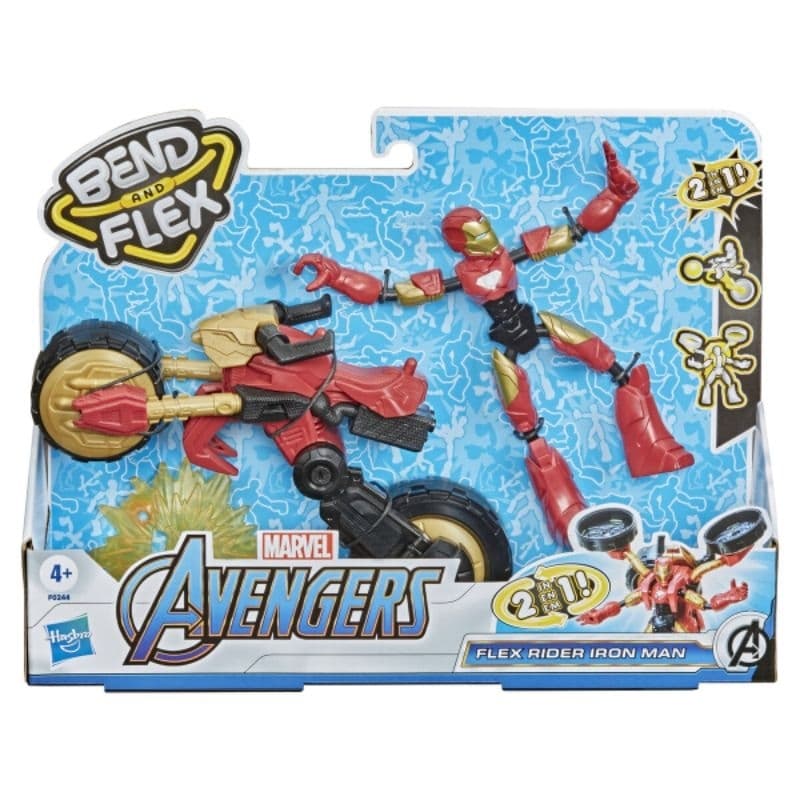 Mô hình Marvel kèm xe đua