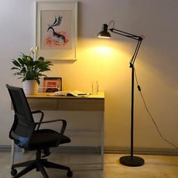 Đèn cây đứng đọc sách xoay linh hoạt – Thiết kế hiện đại, ánh sáng chống cận, đế chắc chắn 1