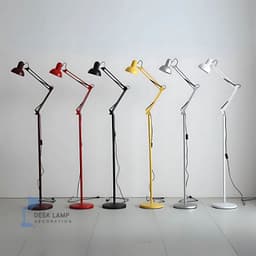 Đèn cây đứng đọc sách xoay linh hoạt – Thiết kế hiện đại, ánh sáng chống cận, đế chắc chắn 2