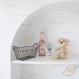 Rổ sắt décor trang trí chụp ảnh ( Giỏ sắt đựng đồ cá nhân xinh xắn ) 8