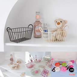 Rổ sắt décor trang trí chụp ảnh ( Giỏ sắt đựng đồ cá nhân xinh xắn ) 9