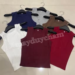 Áo Ba Lỗ Nữ Cotton Mịn Mát LENOGl, Áo 2 Dây Nữ Bản To, TankTop Nữ Phù Hợp Đi Tập Đi Chơi m681 8