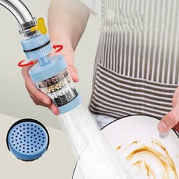 Đầu vòi lọc nước 6 lớp MỚI 360° Xoay vòi đa năng [FREESHIP] 1