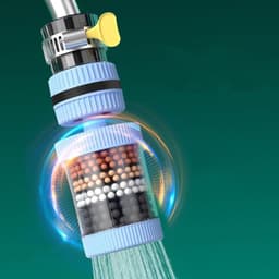 Đầu vòi lọc nước 6 lớp MỚI 360° Xoay vòi đa năng [FREESHIP] 4