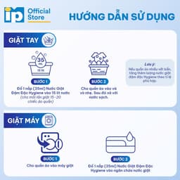 Nước Giặt Đậm Đặc Hygiene 1.8L (Dịu Êm/ Ánh Dương Hạnh Phúc/ Hoa Mẫu Đơn/ Bung Tỏa Ngọt Ngào/ Ánh Dương Rực Rỡ) 3
