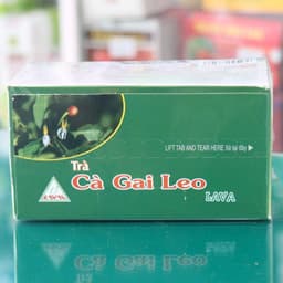 Trà Cà Gai Leo Lava, 100% thân và lá cà gai leo, hỗ trợ thanh nhiệt, mát gan 4