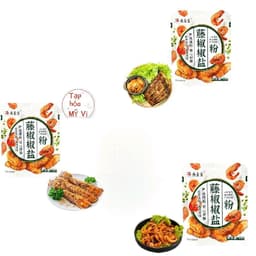 MUỐI TỎI ỚT ĐA NĂNG GIÒN BÌ CHẤM SÚP ƯỚP THỊT CÁ VÀ CHẤM HOA QUẢ 2