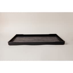 Khay Bê Đồ Nhựa Giả Gỗ Melamine Cao Cấp-Khay Bê Đồ Dùng Cho Quán Ăn Nhà Hàng Nhựa FATACO KVP 2