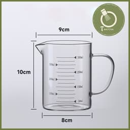 Ca đong thủy tinh định lượng chịu nhiệt 350ml 3