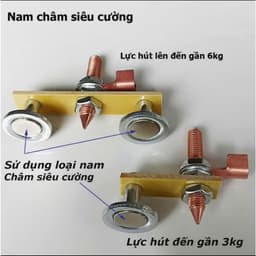 RẺ VÔ ĐỊCH ￼Kẹp Mát Nam Châm Siêu Cường- Kìm Kẹp Mát Máy Hàn Điện Que Mic Đến 300A---- 7